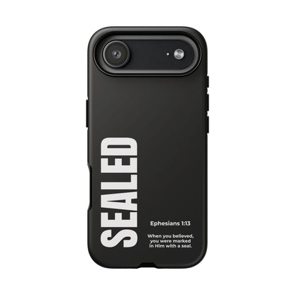 SEALED PHONE CASE (MODERN BLACK)