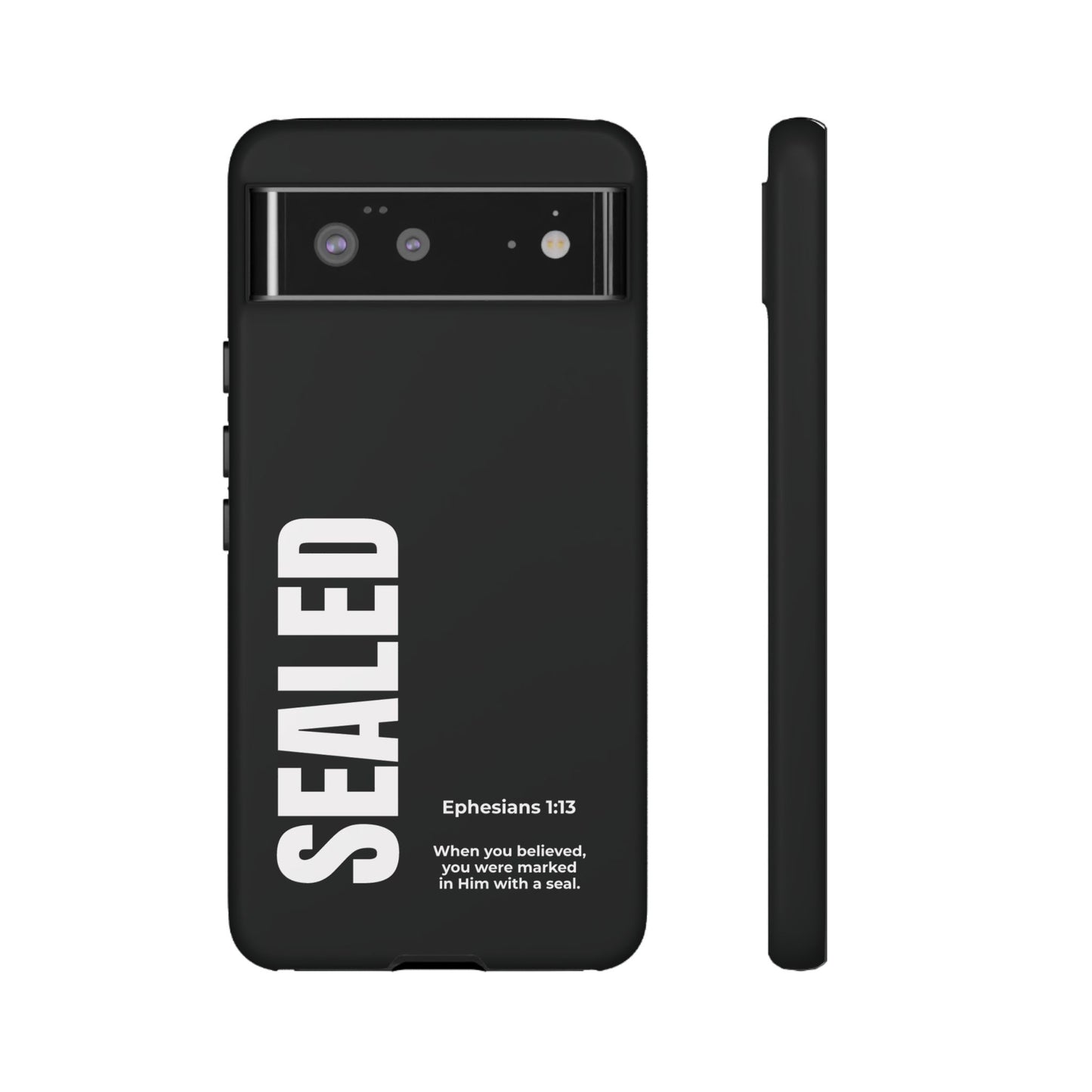 SEALED PHONE CASE (MODERN BLACK)