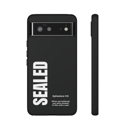 SEALED PHONE CASE (MODERN BLACK)