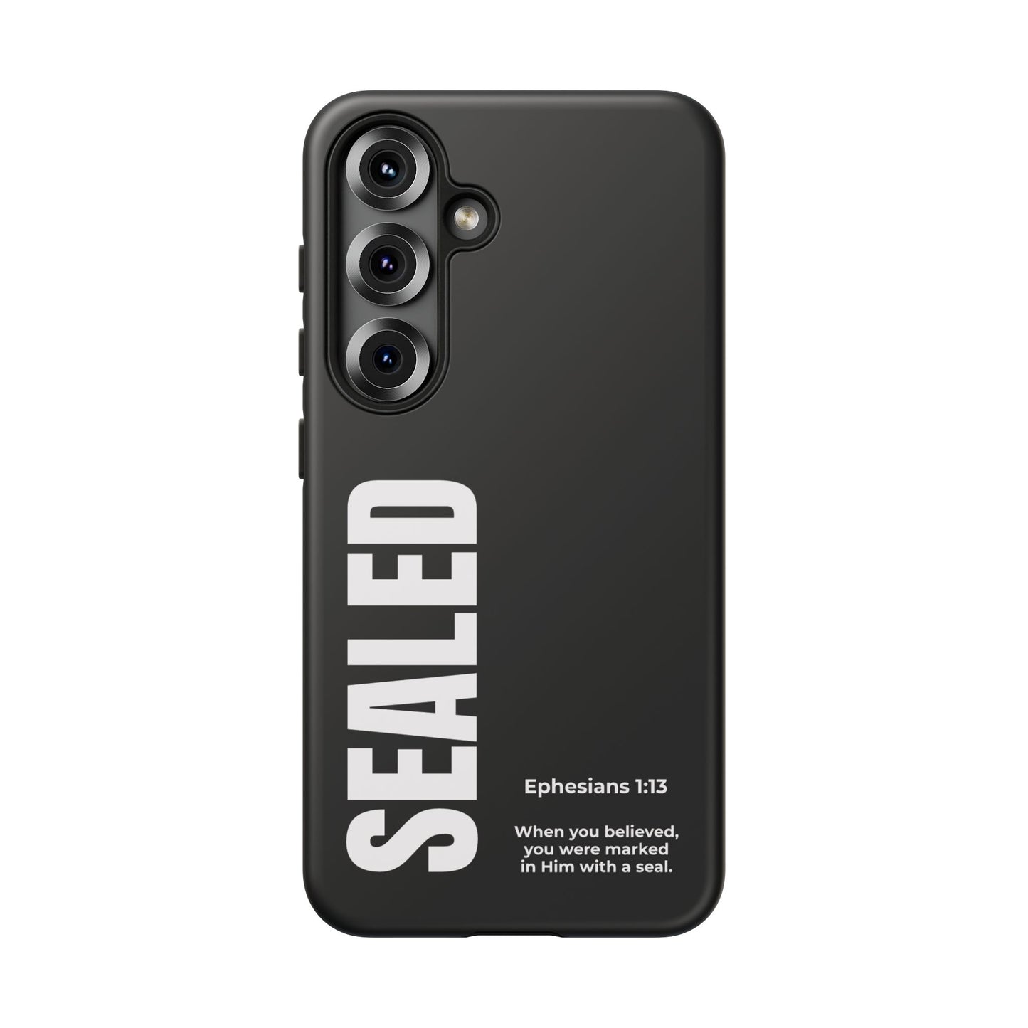 SEALED PHONE CASE (MODERN BLACK)