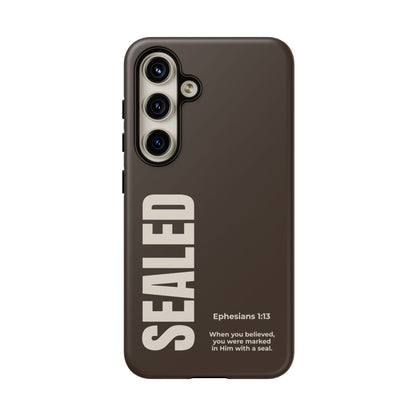 SEALED PHONE CASE (MODERN DK EARTH)