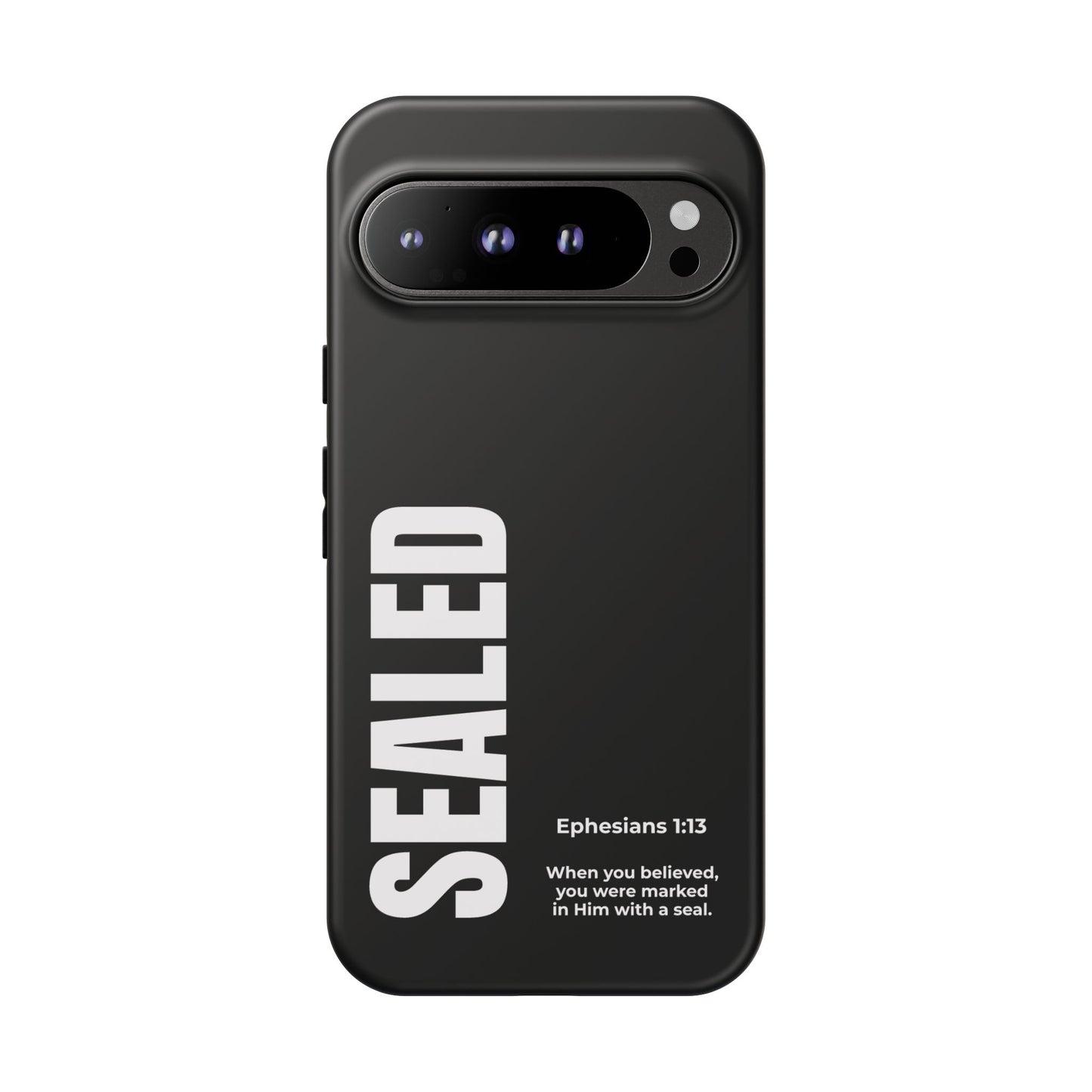 SEALED PHONE CASE (MODERN BLACK)