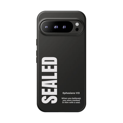 SEALED PHONE CASE (MODERN BLACK)