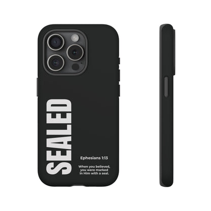 SEALED PHONE CASE (MODERN BLACK)