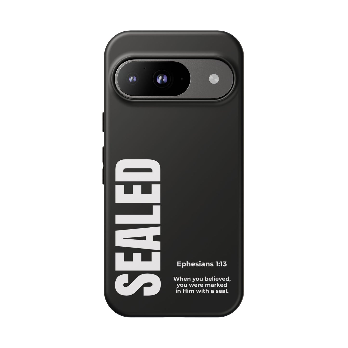 SEALED PHONE CASE (MODERN BLACK)