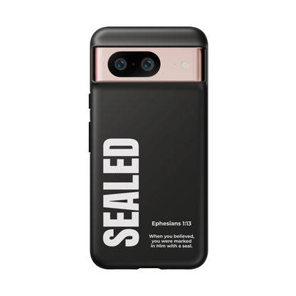 SEALED PHONE CASE (MODERN BLACK)