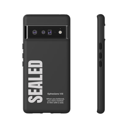 SEALED PHONE CASE (MODERN BLACK)