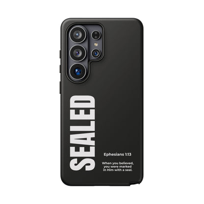 SEALED PHONE CASE (MODERN BLACK)