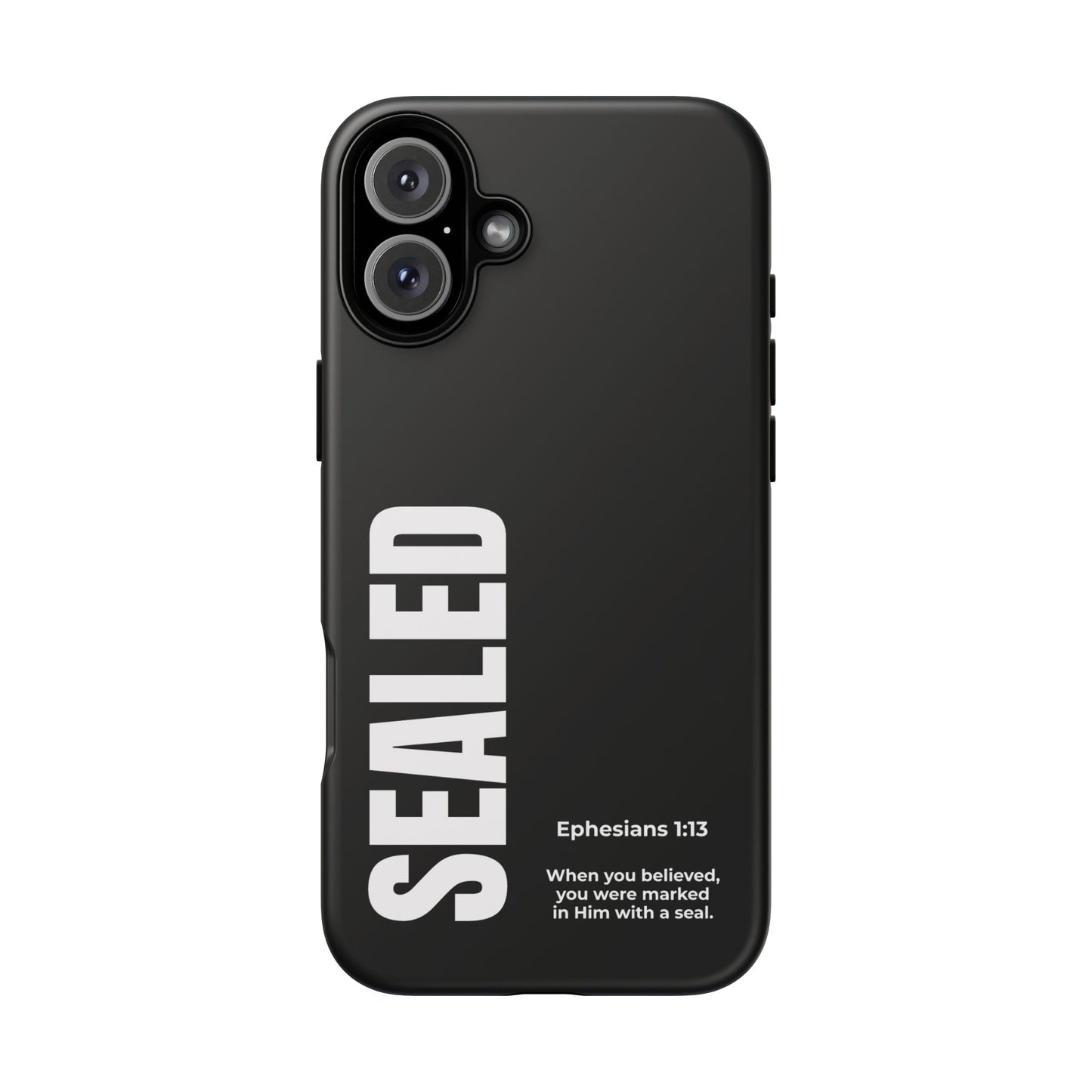 SEALED PHONE CASE (MODERN BLACK)