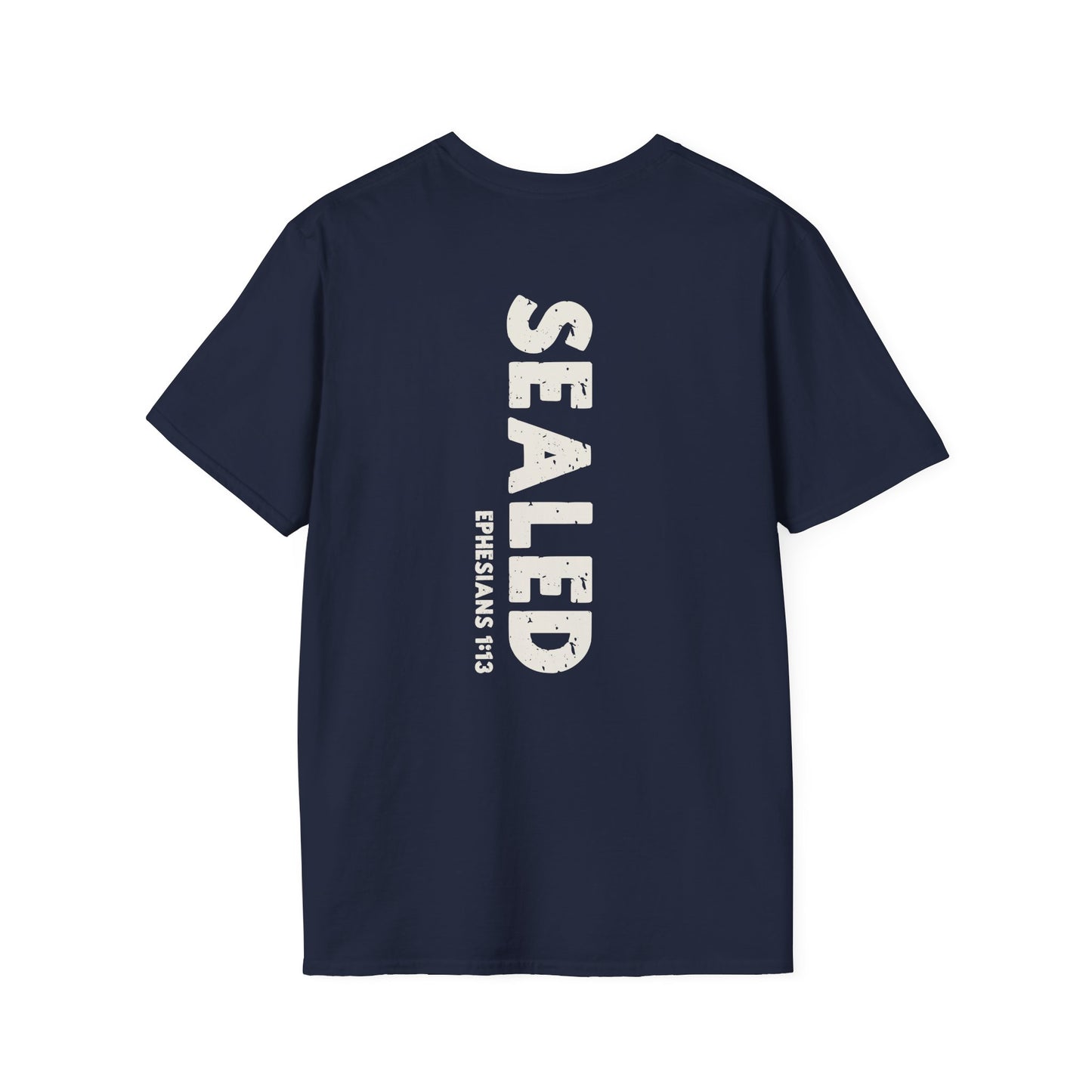 SEALED EPHESIANS 1:13 MENS SOFTSTYLE TEE