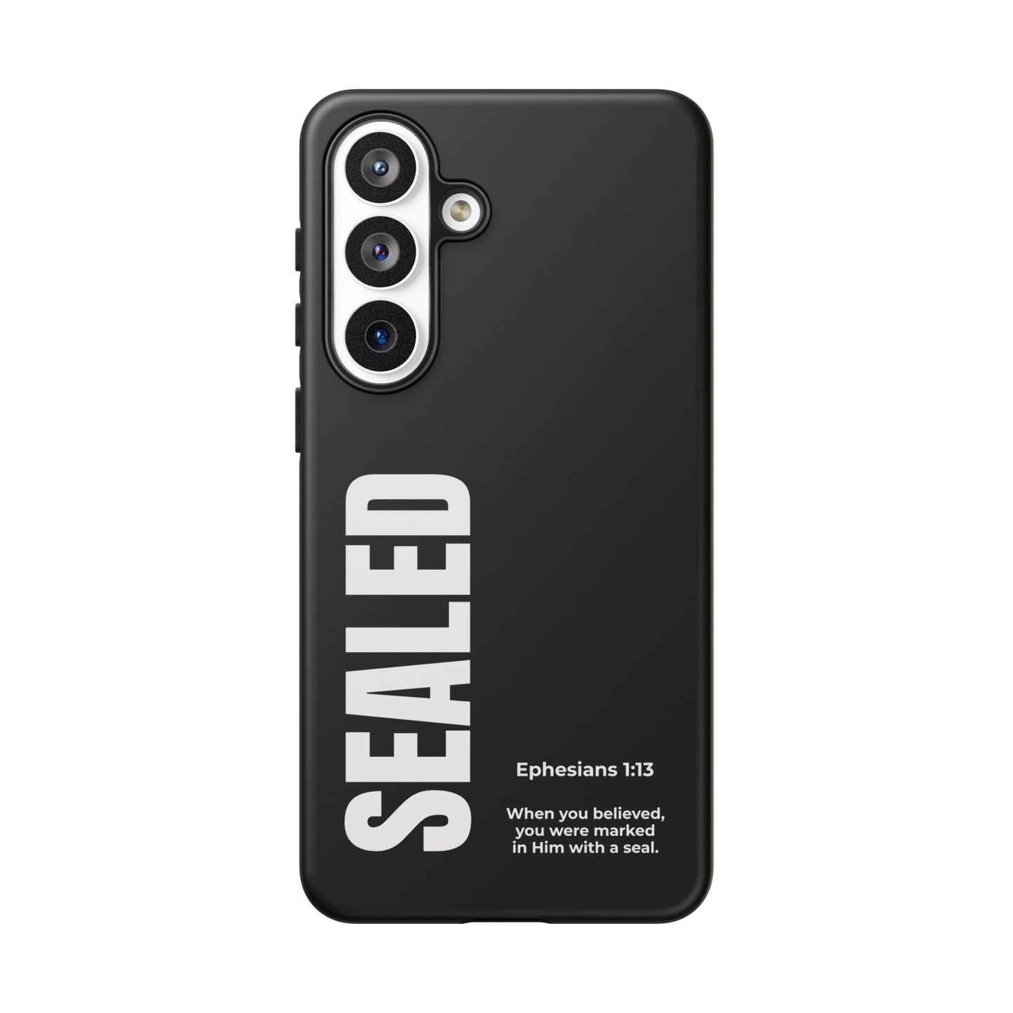 SEALED PHONE CASE (MODERN BLACK)