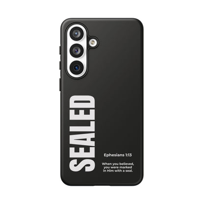 SEALED PHONE CASE (MODERN BLACK)