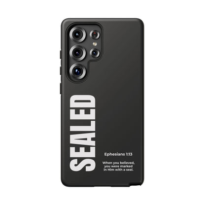 SEALED PHONE CASE (MODERN BLACK)