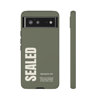 SEALED PHONE CASE (MODERN OLIVE)