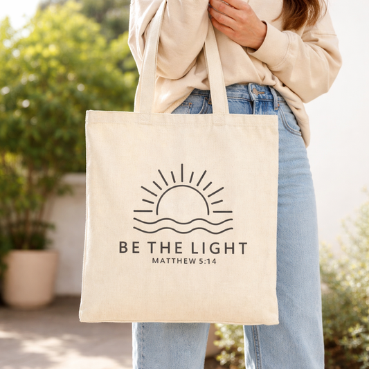 BE THE LIGHT TOTE