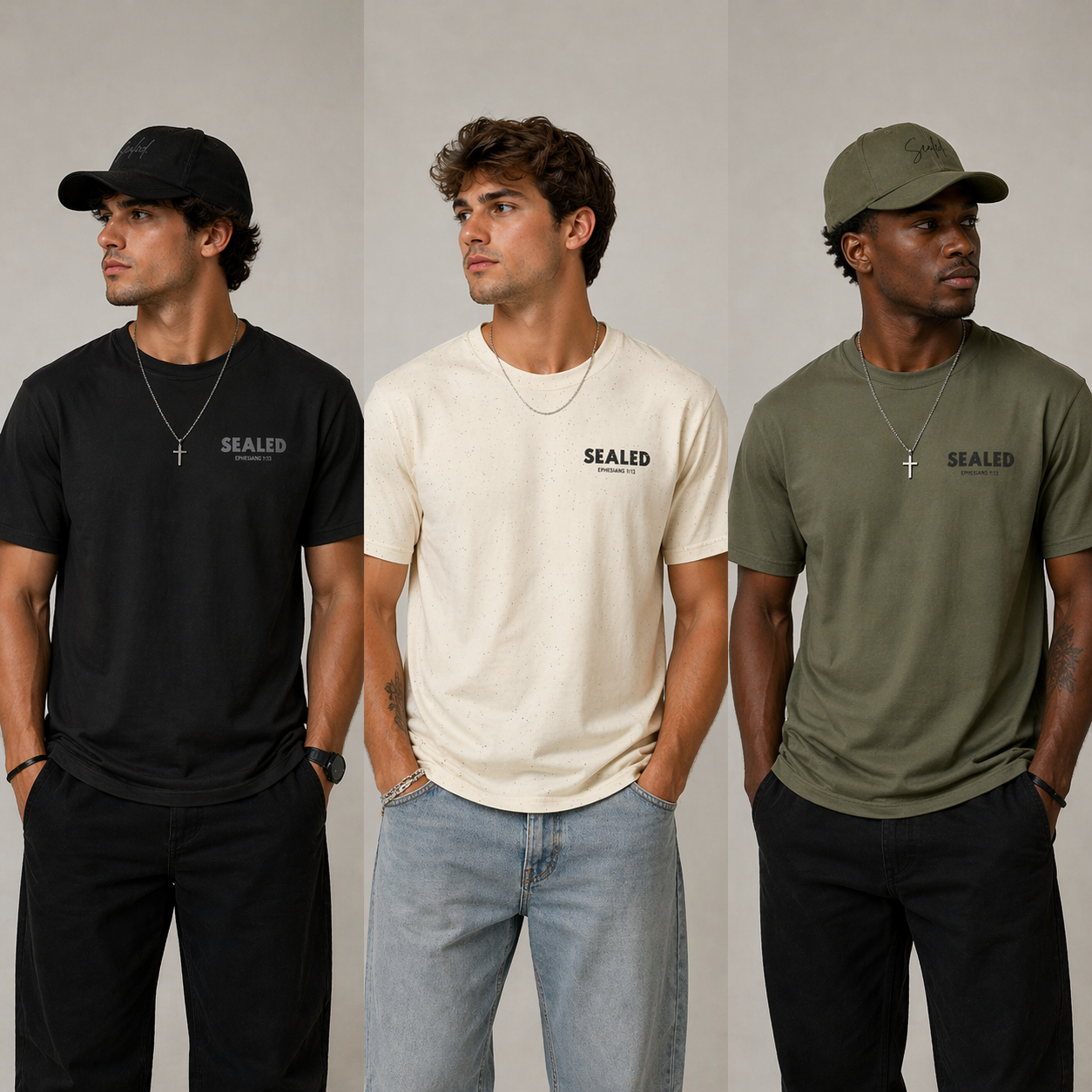 SEALED EPHESIANS 1:13 MENS SOFTSTYLE TEE