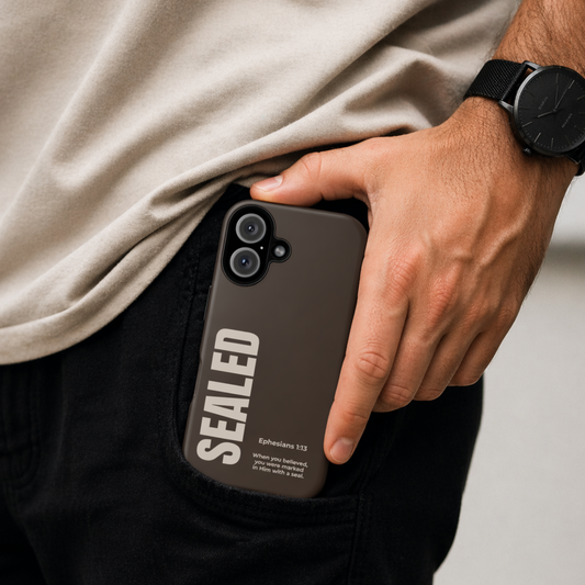 SEALED PHONE CASE (MODERN DK EARTH)