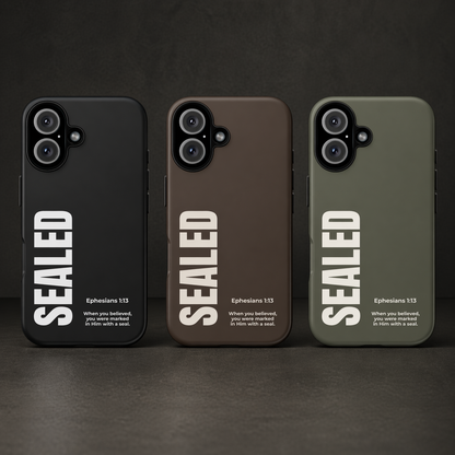 SEALED PHONE CASE (MODERN OLIVE)