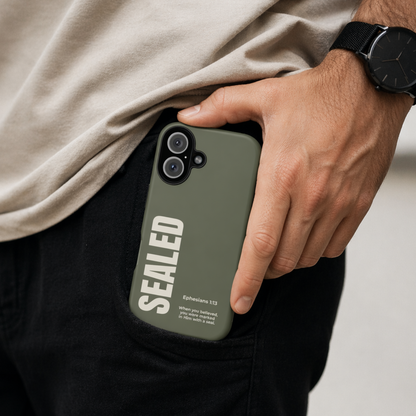 SEALED PHONE CASE (MODERN OLIVE)