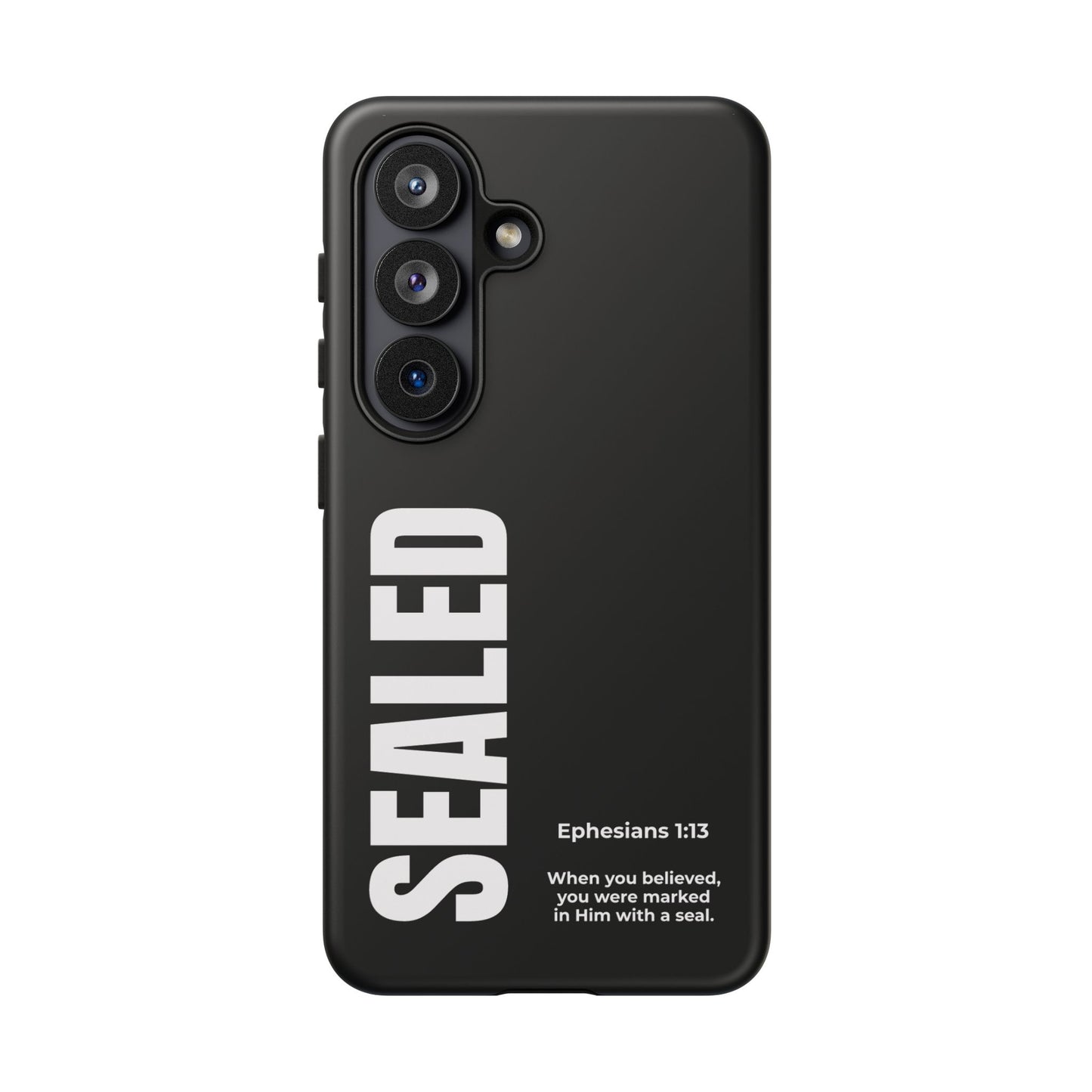 SEALED PHONE CASE (MODERN BLACK)