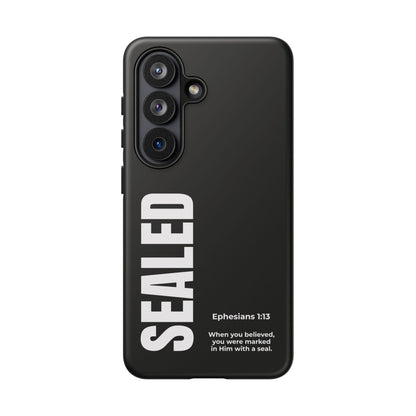 SEALED PHONE CASE (MODERN BLACK)