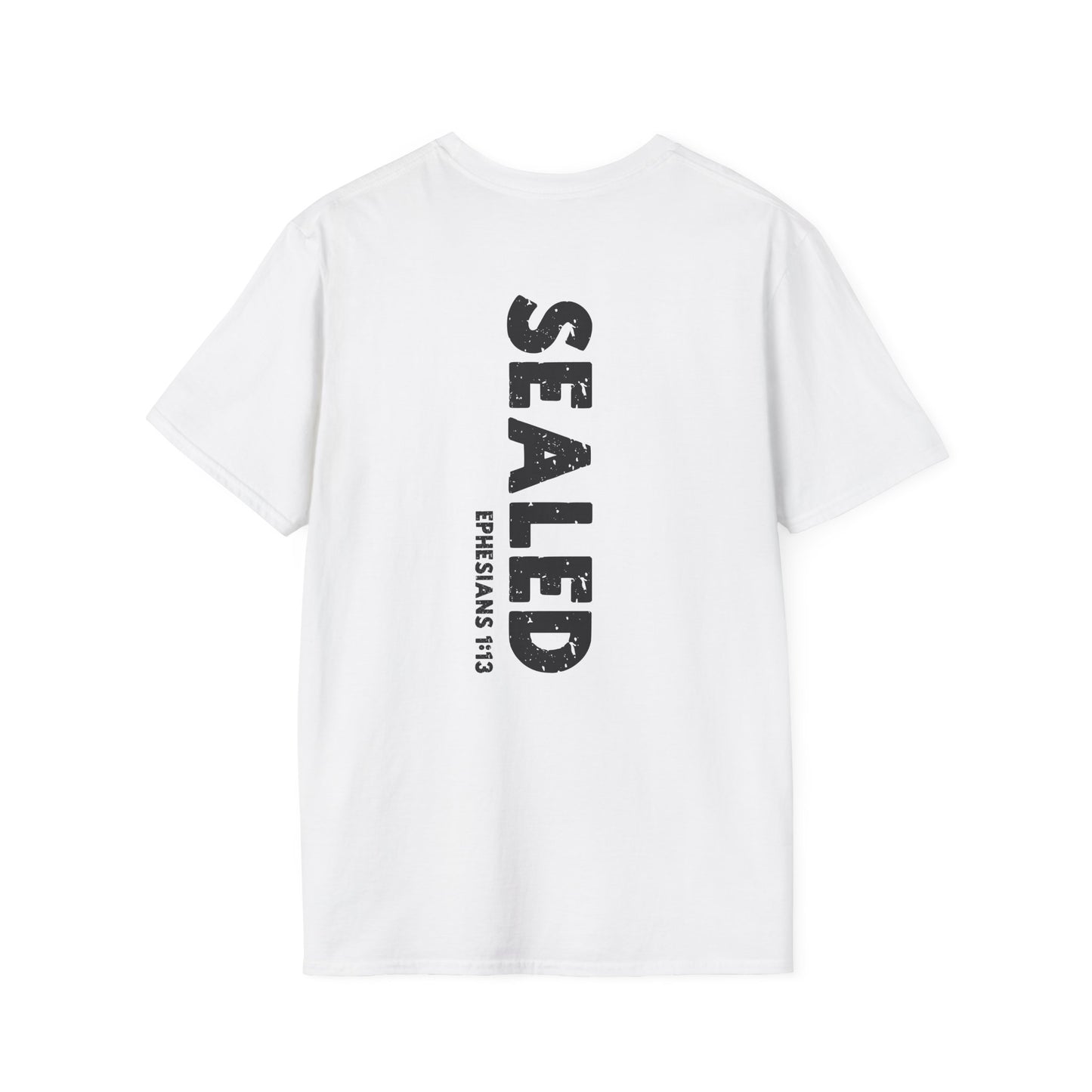 SEALED EPHESIANS 1:13 MENS SOFTSTYLE TEE