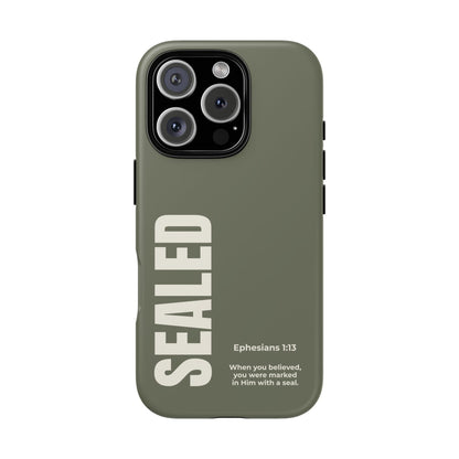 SEALED PHONE CASE (MODERN OLIVE)