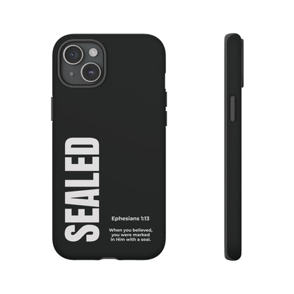 SEALED PHONE CASE (MODERN BLACK)
