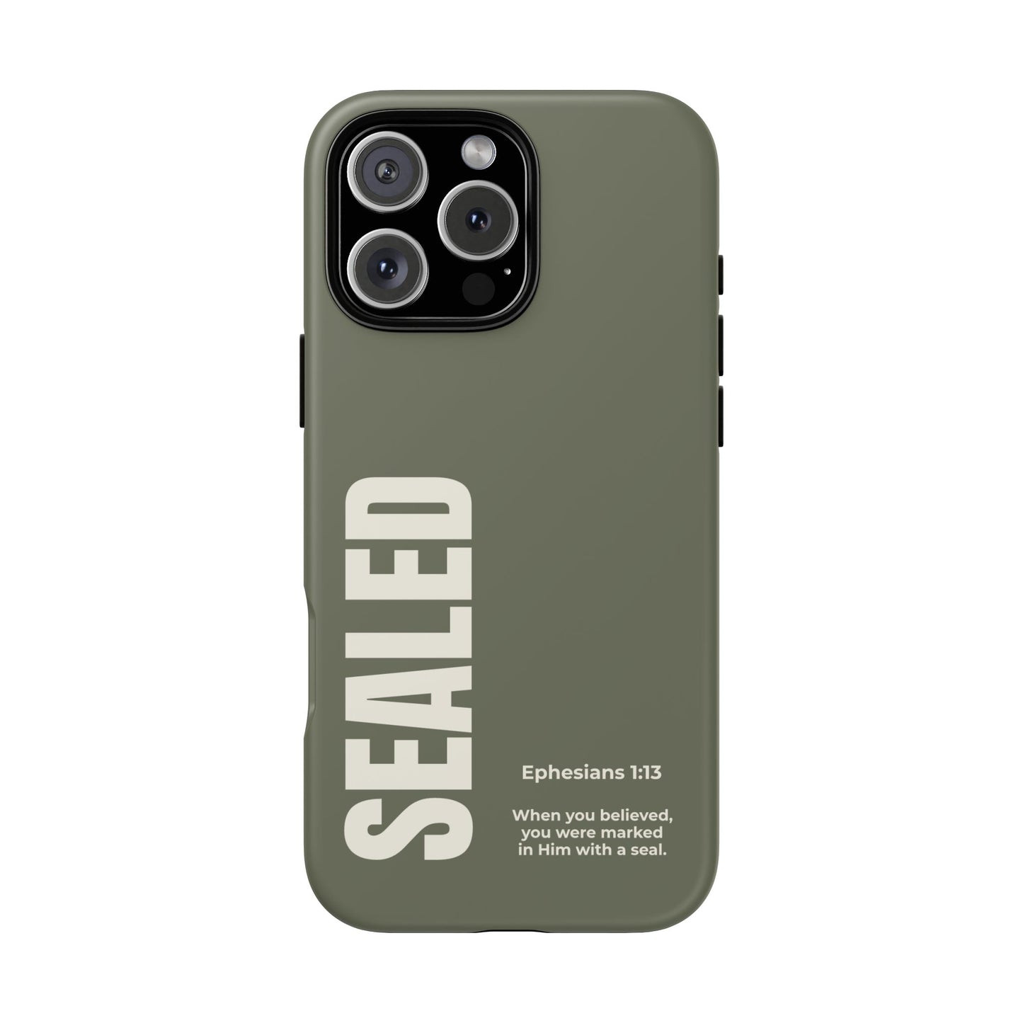 SEALED PHONE CASE (MODERN OLIVE)