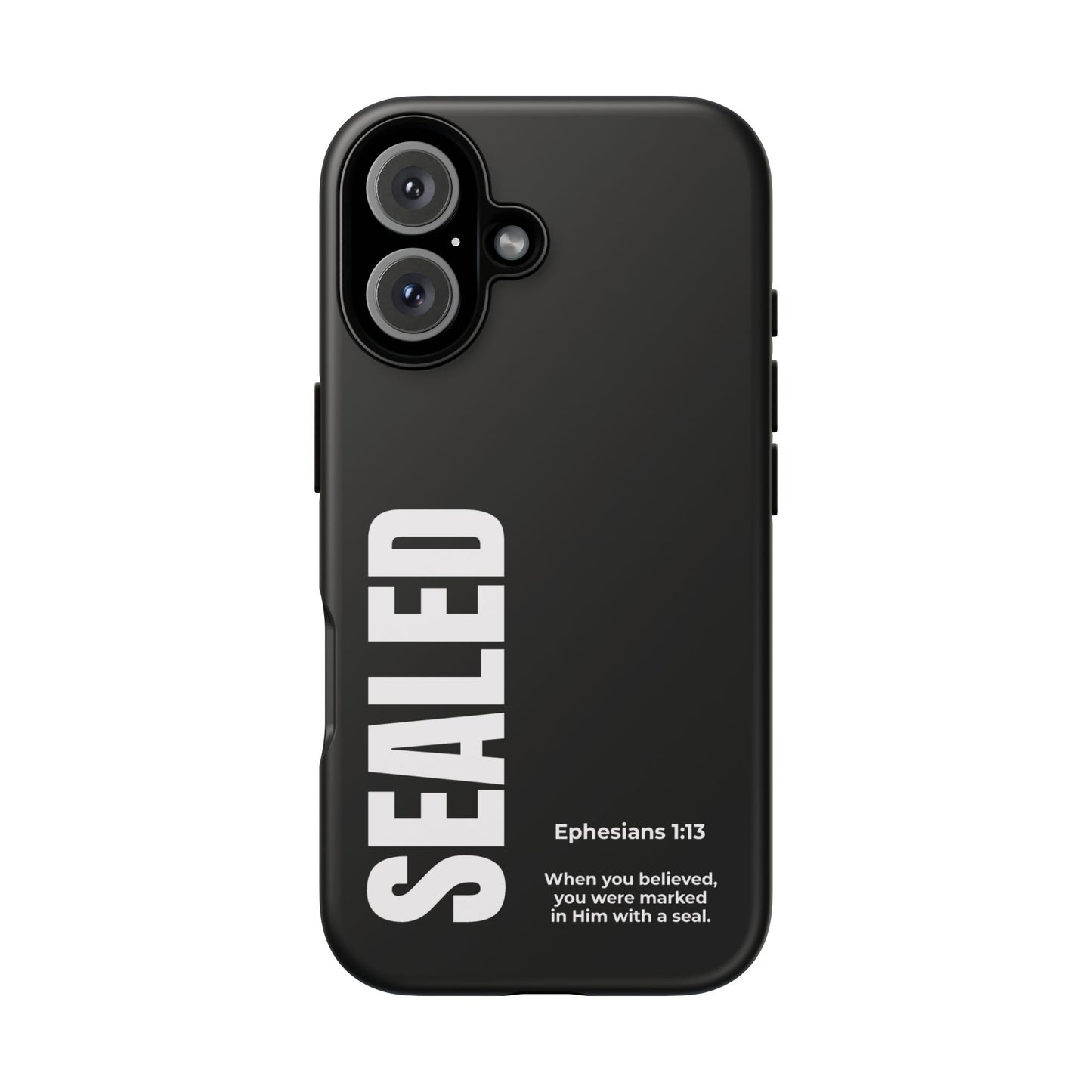 SEALED PHONE CASE (MODERN BLACK)