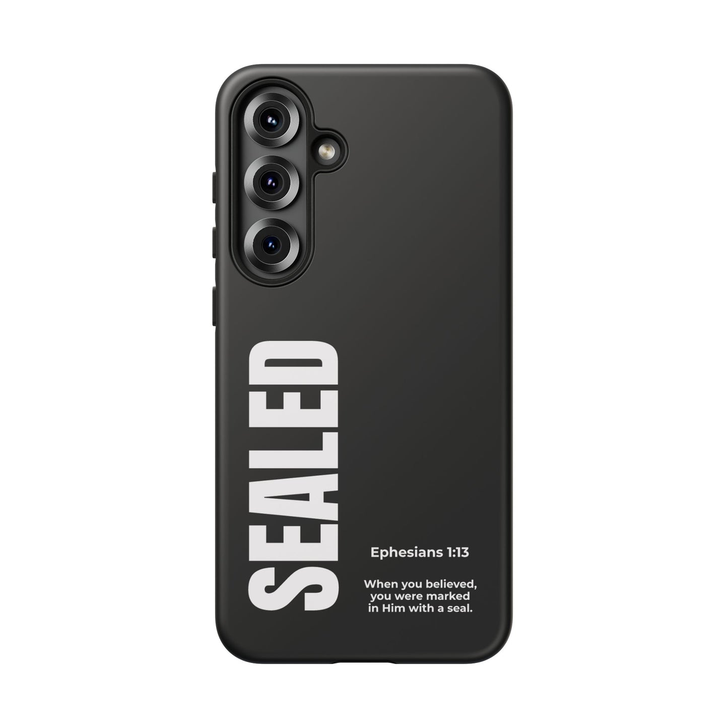 SEALED PHONE CASE (MODERN BLACK)