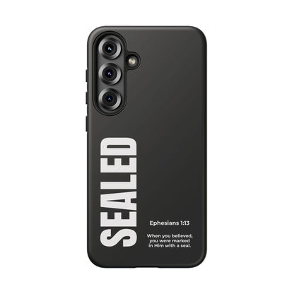 SEALED PHONE CASE (MODERN BLACK)