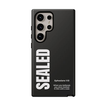 SEALED PHONE CASE (MODERN BLACK)