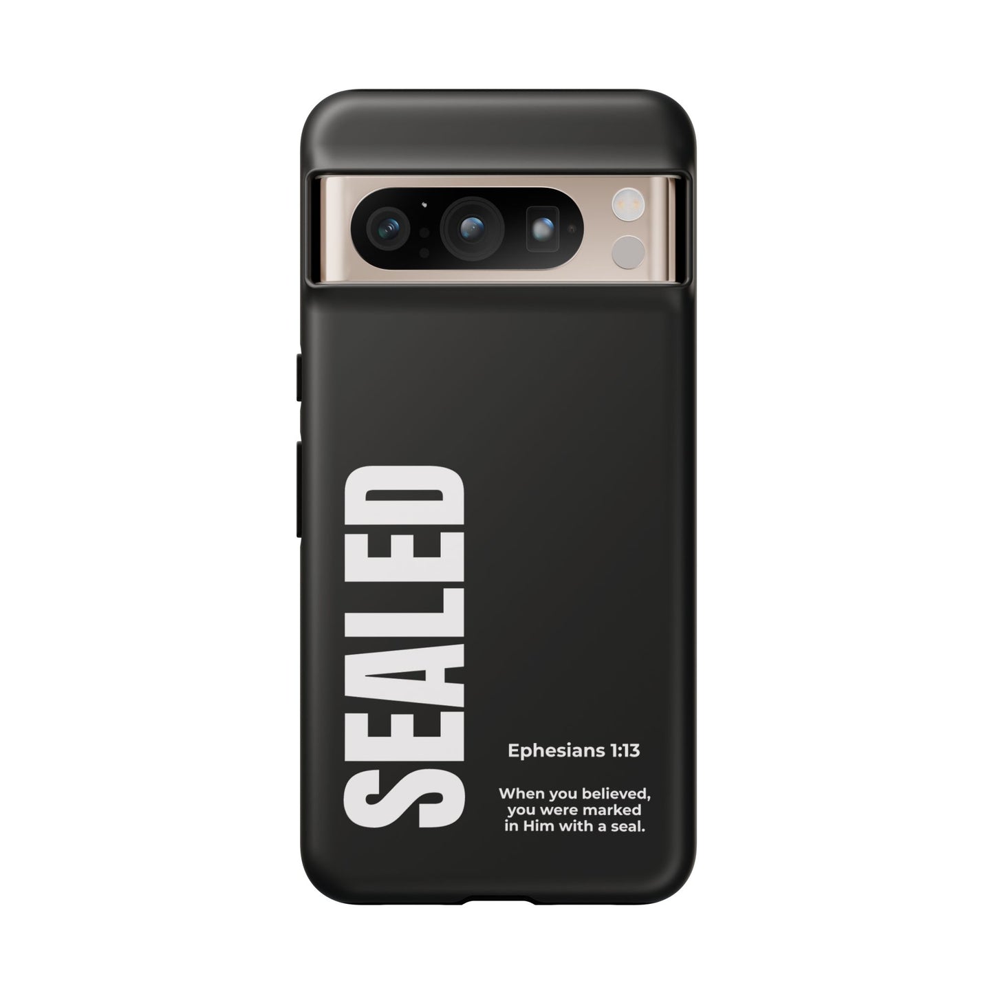 SEALED PHONE CASE (MODERN BLACK)