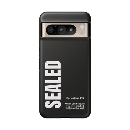 SEALED PHONE CASE (MODERN BLACK)