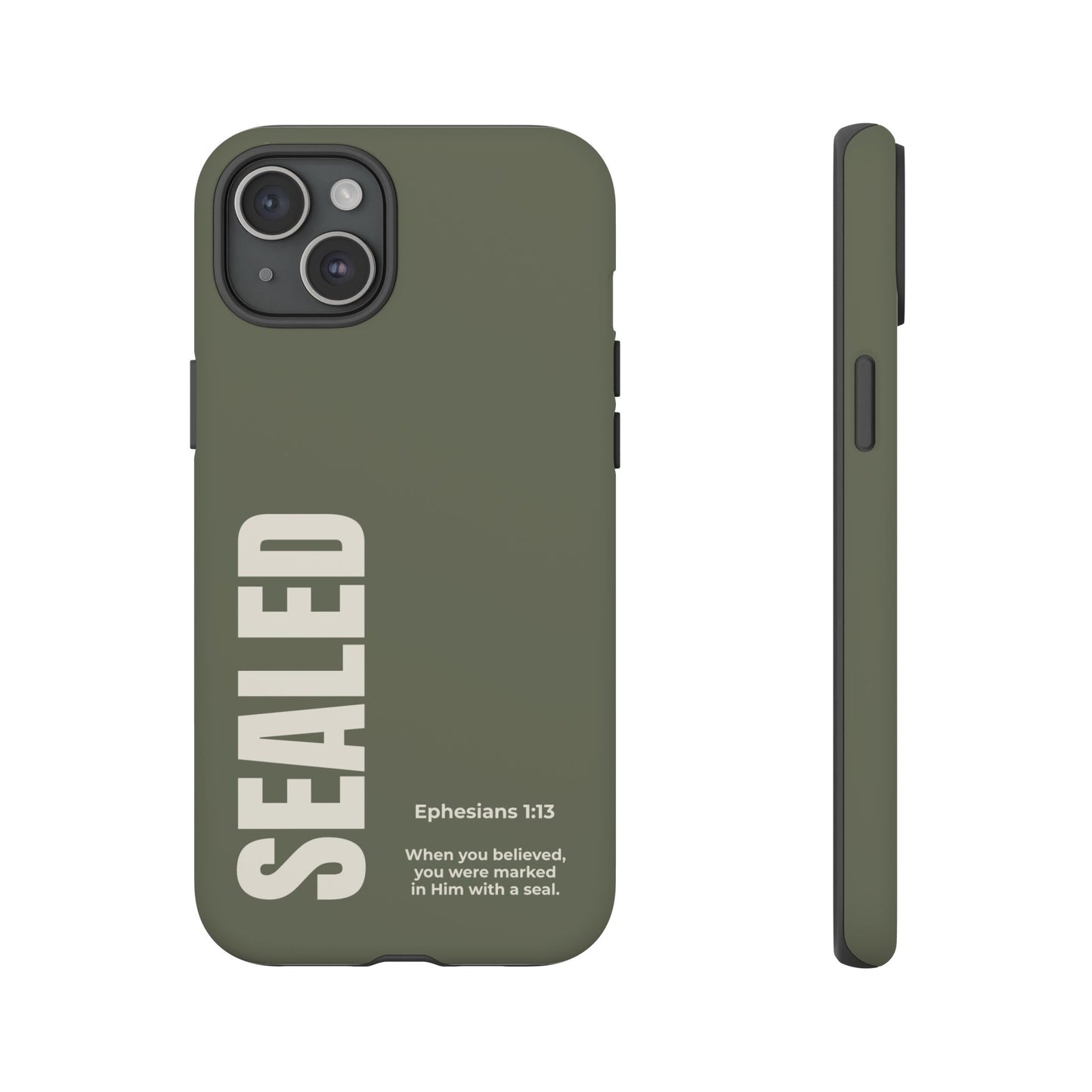 SEALED PHONE CASE (MODERN OLIVE)