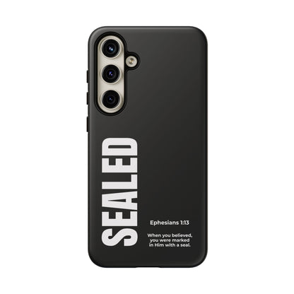 SEALED PHONE CASE (MODERN BLACK)