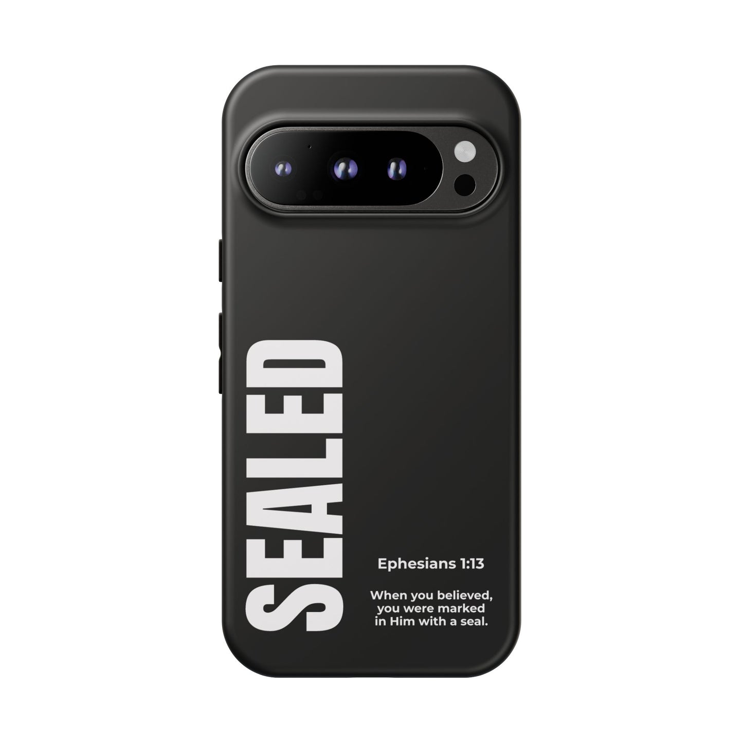SEALED PHONE CASE (MODERN BLACK)