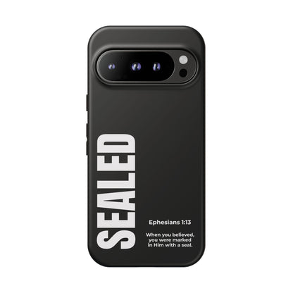 SEALED PHONE CASE (MODERN BLACK)
